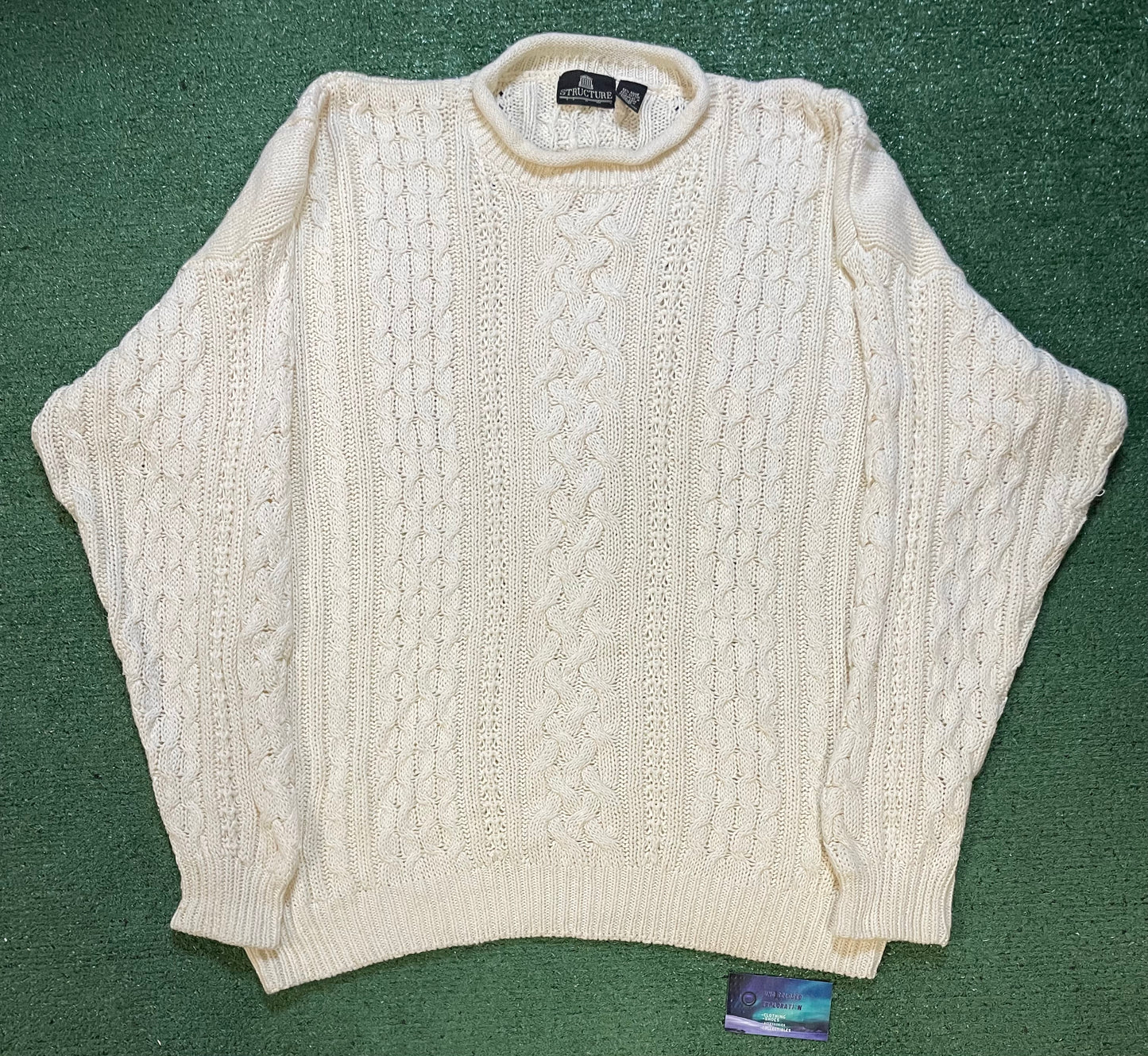 Vintage 1990s Structure knit sweater