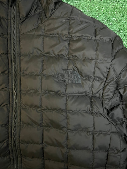 North Face Black thermoball Quilted Puffer Jacket