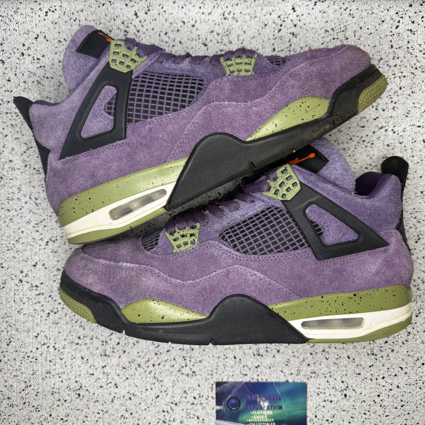 Jordan 4 Purple Canyon 10 Men “Preowned”