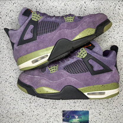 Jordan 4 Purple Canyon 10 Men “Preowned”