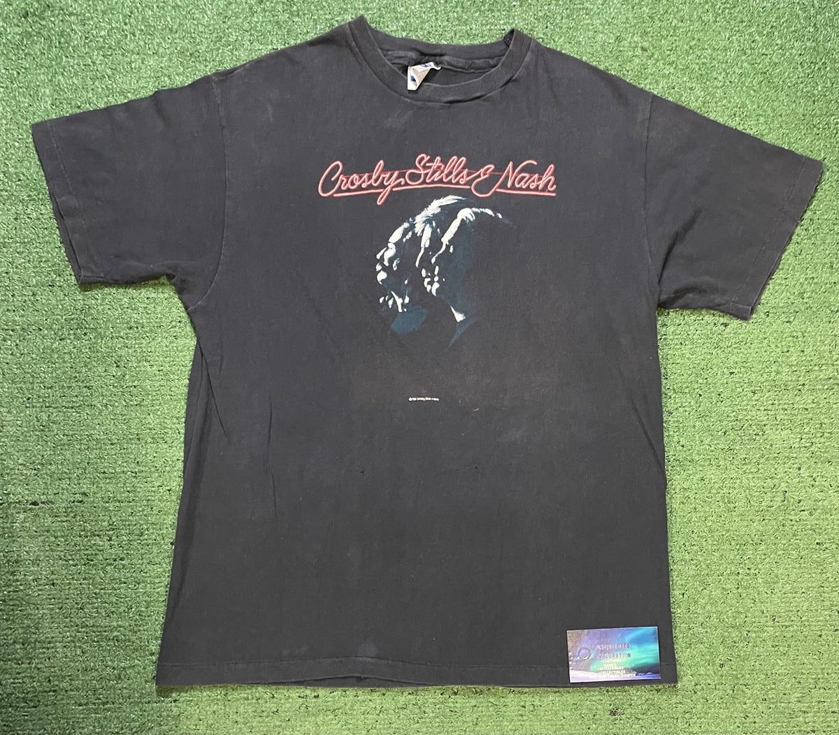 Vintage 80s Crosby Stills & Nash Acoustic Tour tee