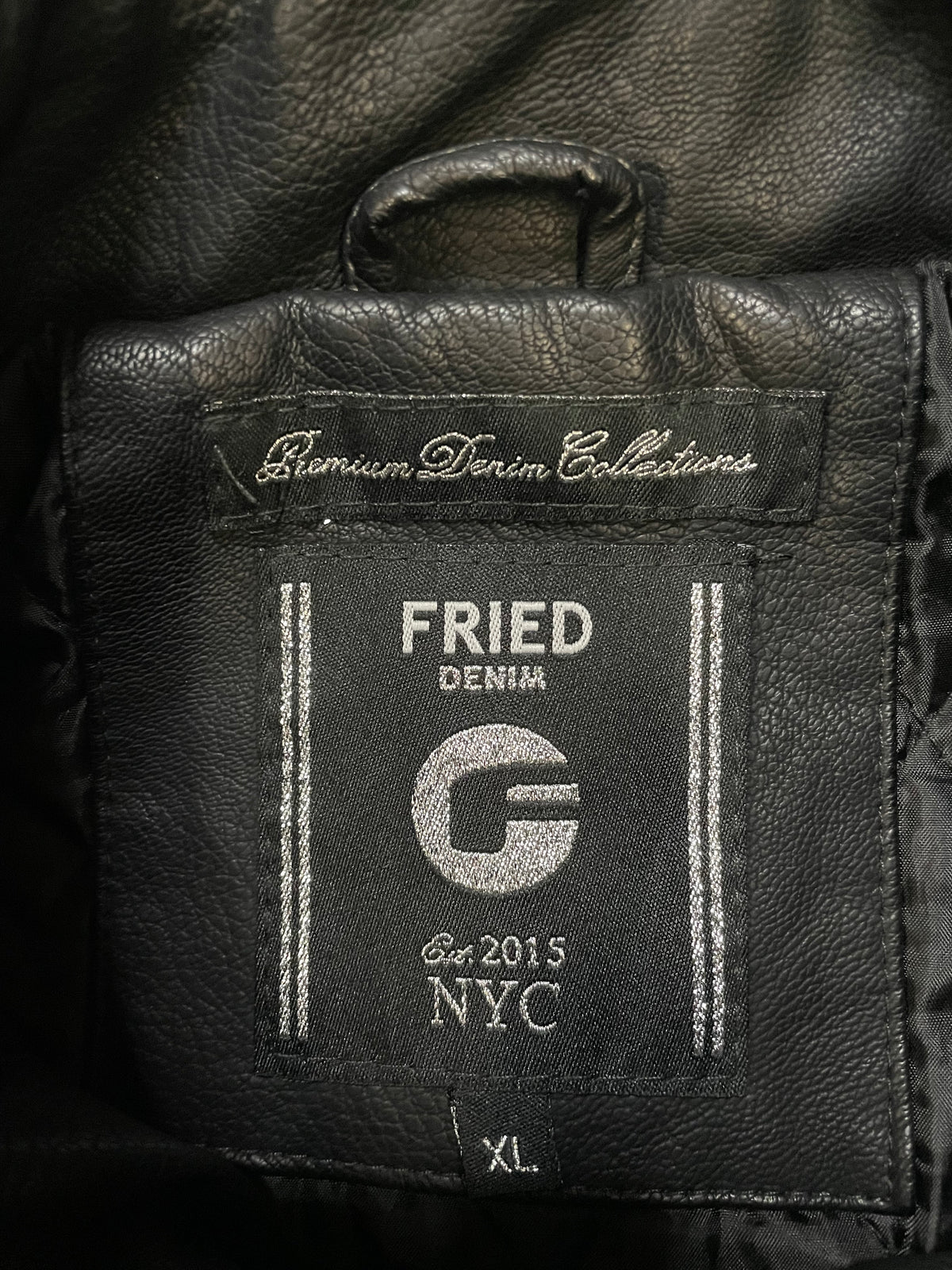 Premium Denim Collections black leather jacket