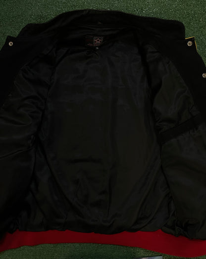 Vintage 1990s CAT racing nascar Jeff Hamilton jacket