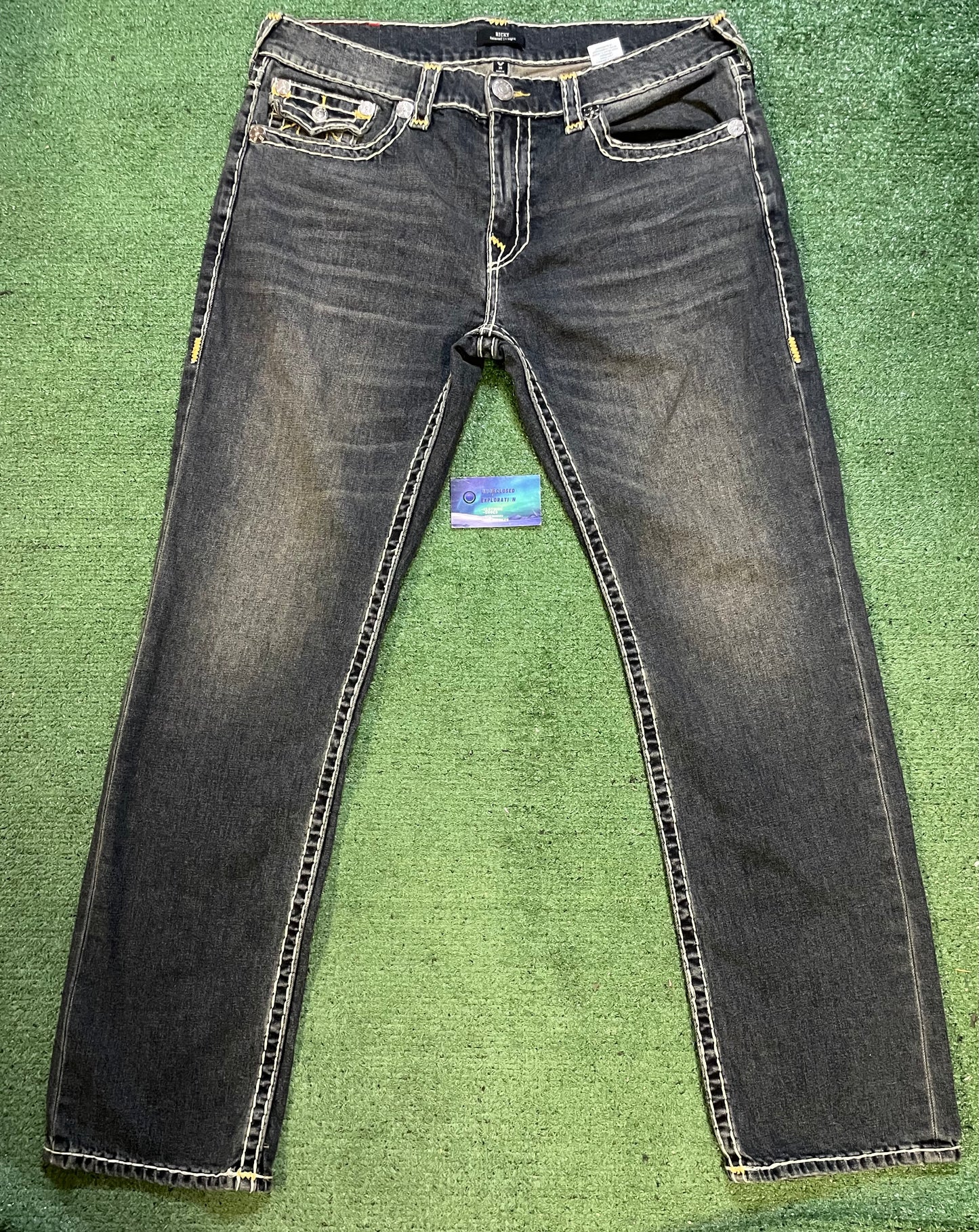 True Religion Ricky T dark wash jeans