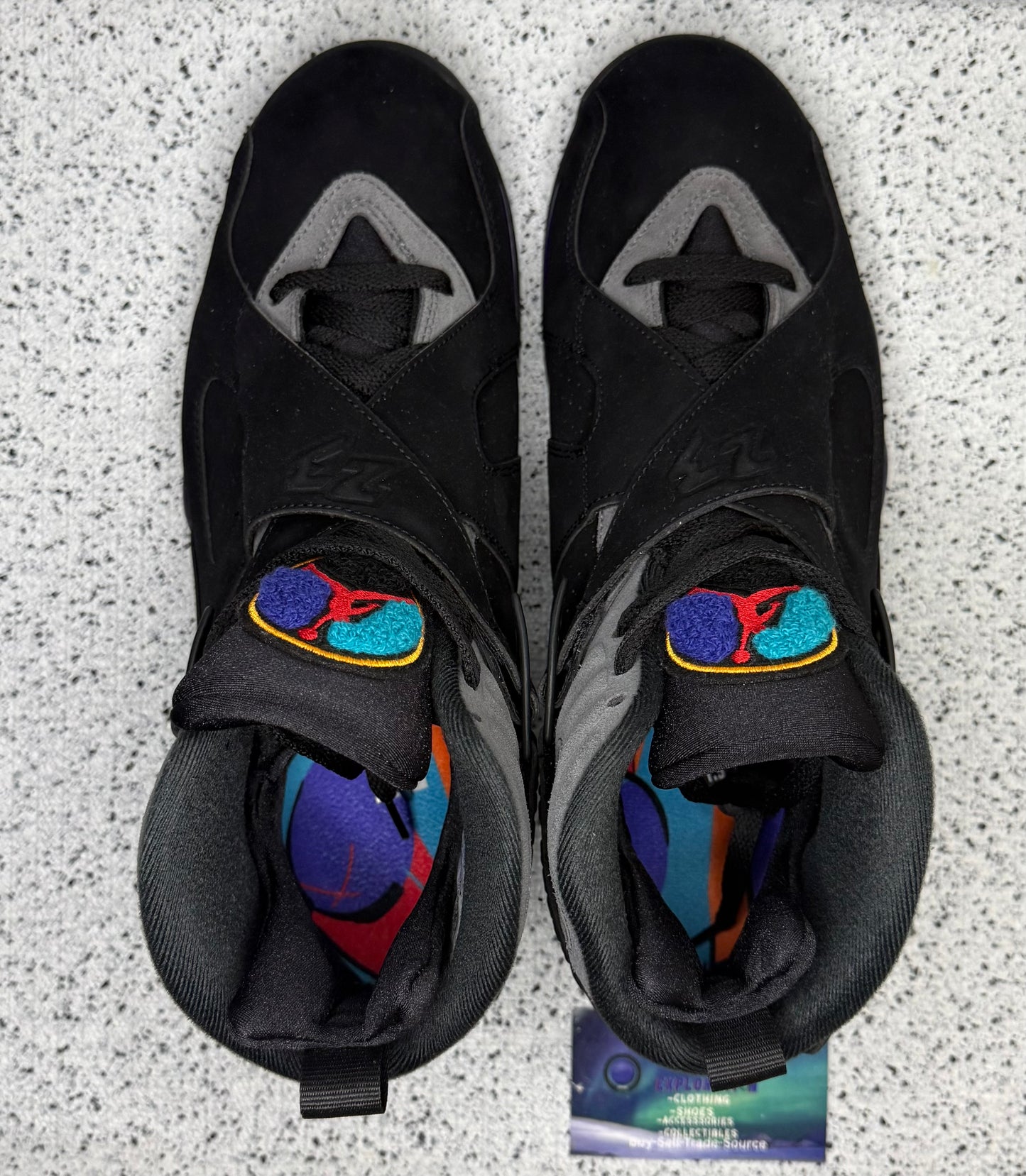 Jordan 8 Aqua 11.5 Men/13 Women “Preowned”