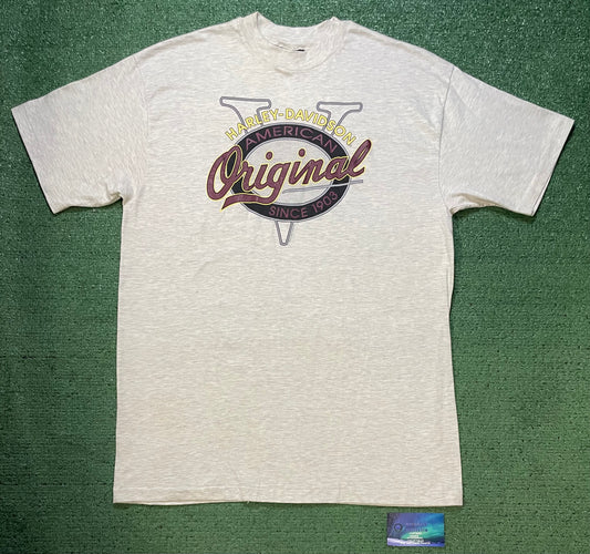 vintage 1990s Harley Davidson V original tee