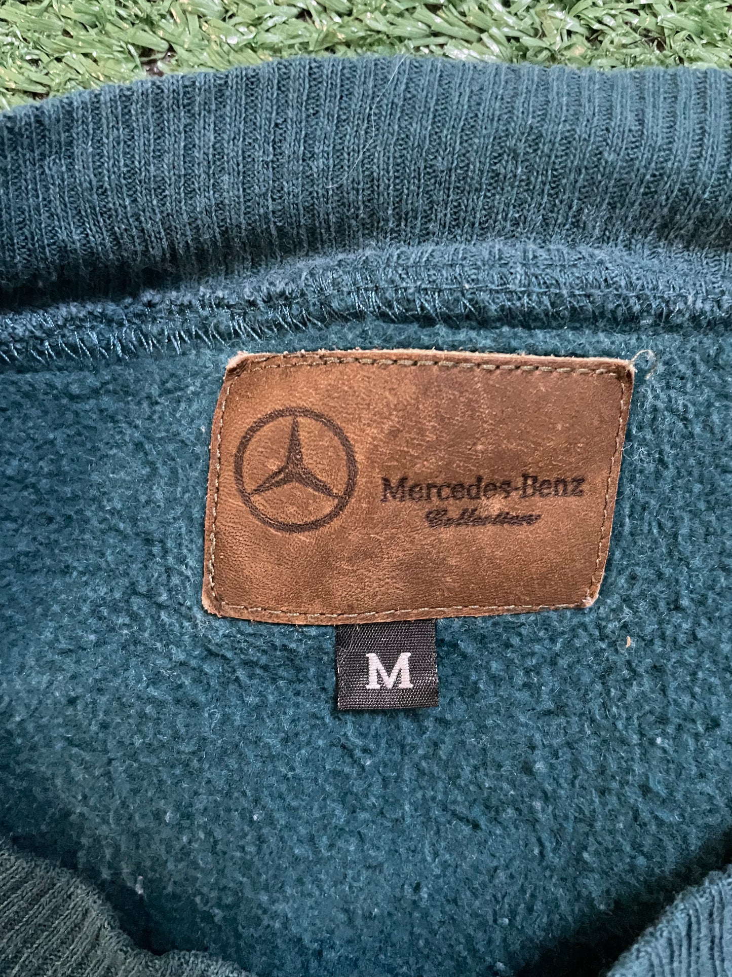 Vintage 1990s Mercedes benz embroidered crewneck