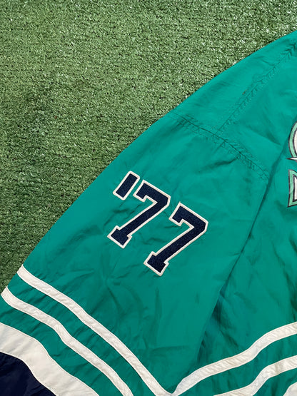 Seattle Mariners blue and teal windbreaker jacket