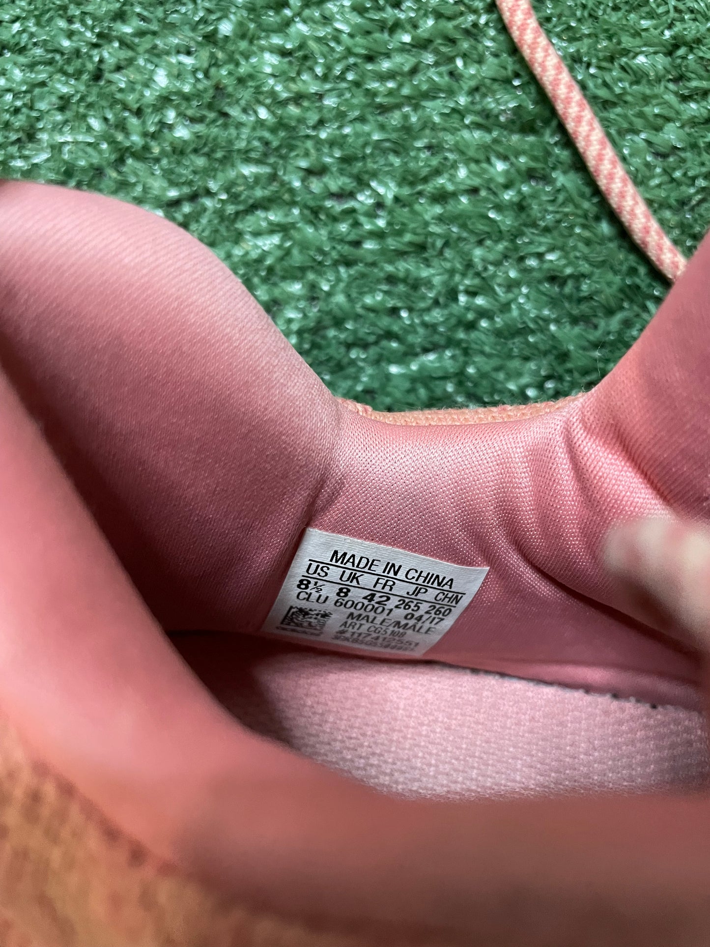 Adidas harden Vol . 1 Primeknit pink size 8.5men/10women