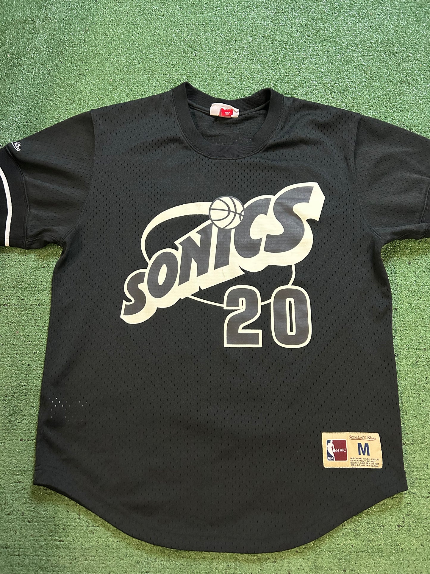 Seattle Sonics Gary Payton #20 mesh jersey tee
