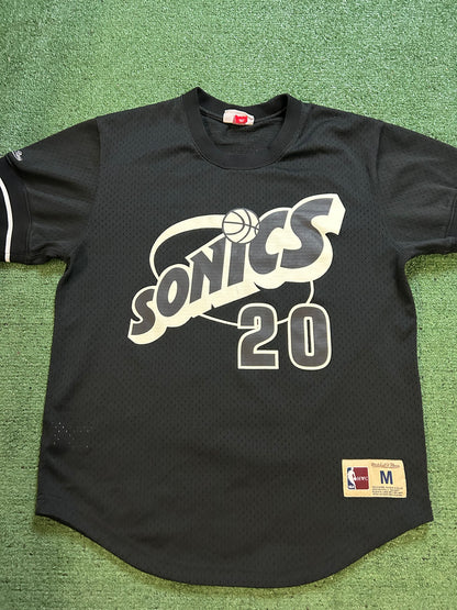 Seattle Sonics Gary Payton #20 mesh jersey tee