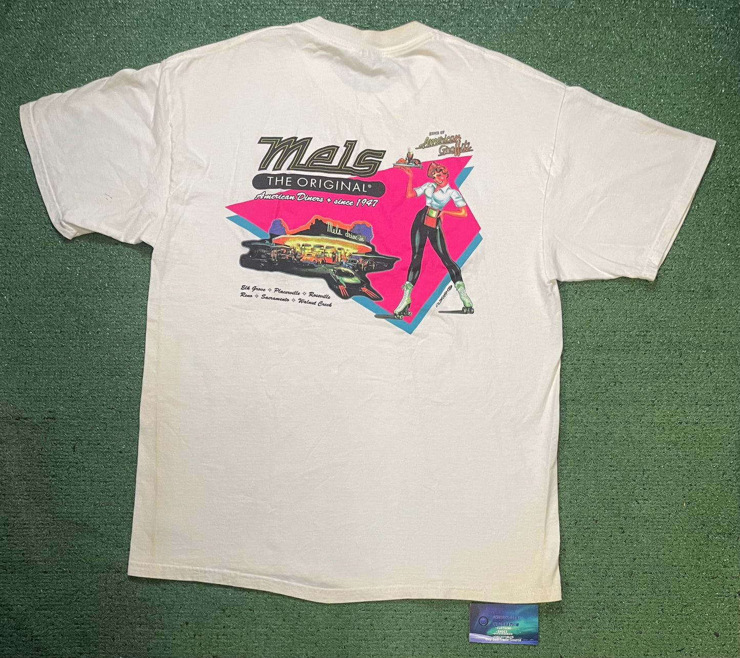 Vintage 1990s Mel’s the original American Diner tee