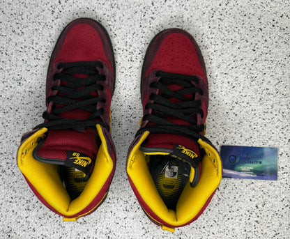 Nike Dunk Sb High Iron Man 9.5 Men/11 Women “Preowned”