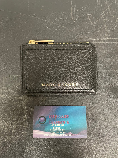Marc Jacobs Groove Top Zip ID Card Wallet