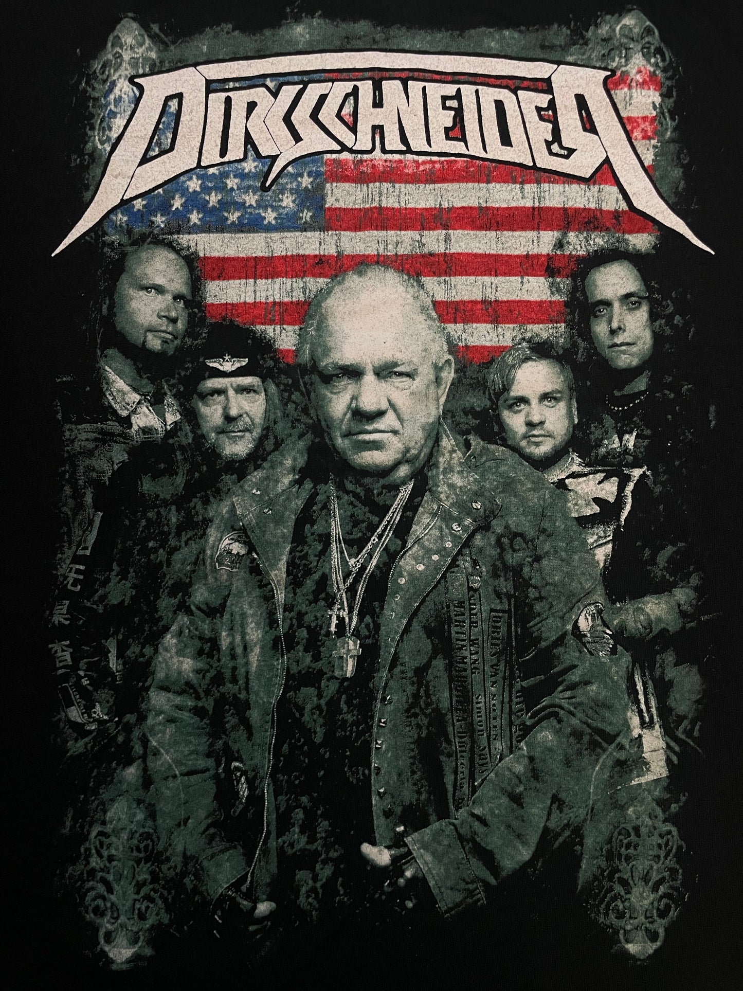 Rock Dirk Schneider Back To The Roots Tour tee