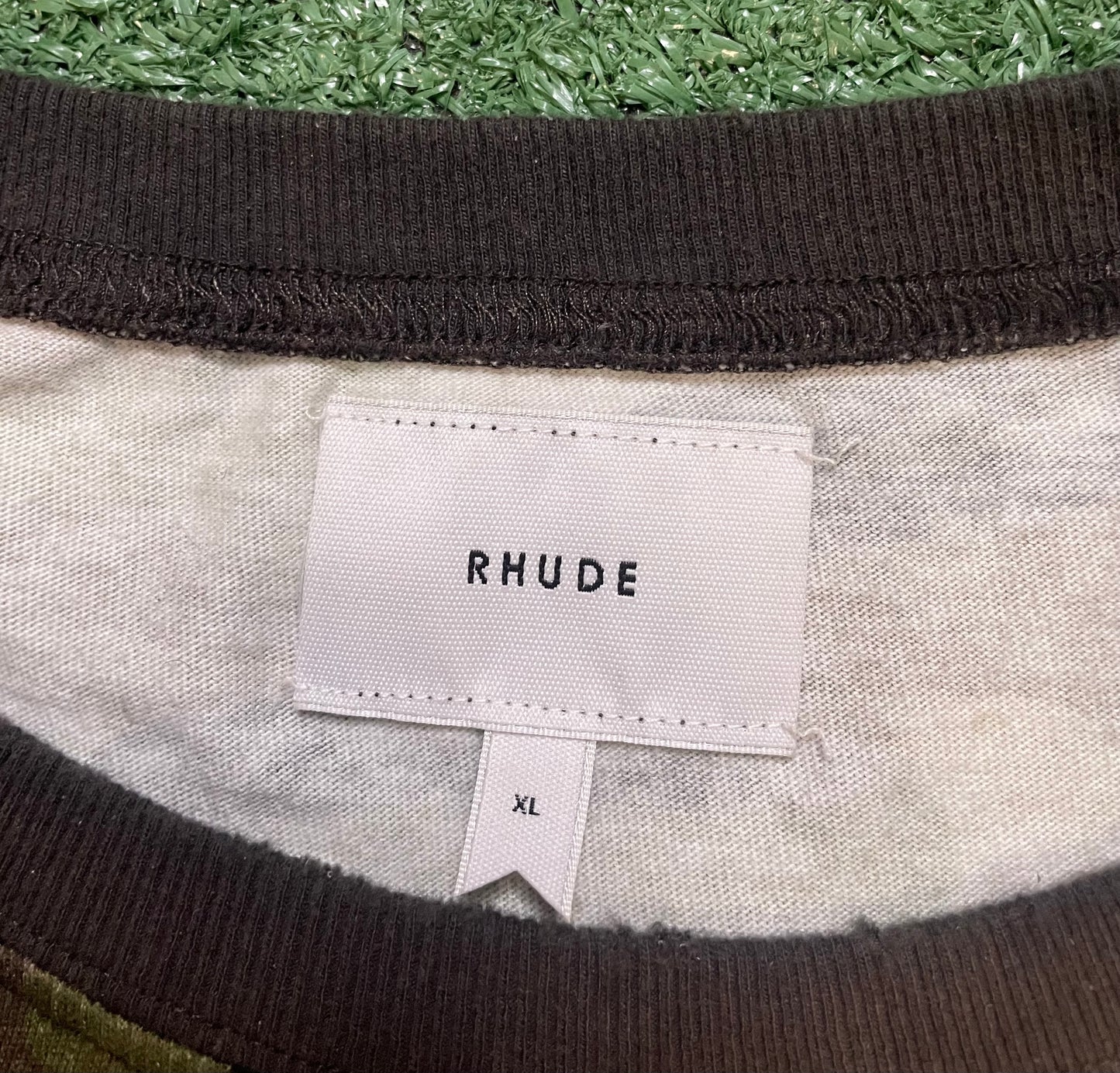 Rhude black hills camo longsleeve