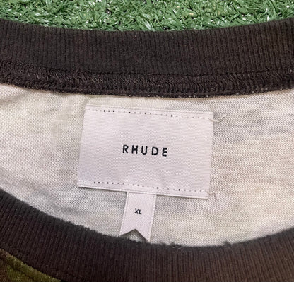 Rhude black hills camo longsleeve