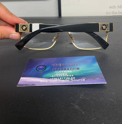 Versace black & gold VE1274 glasses