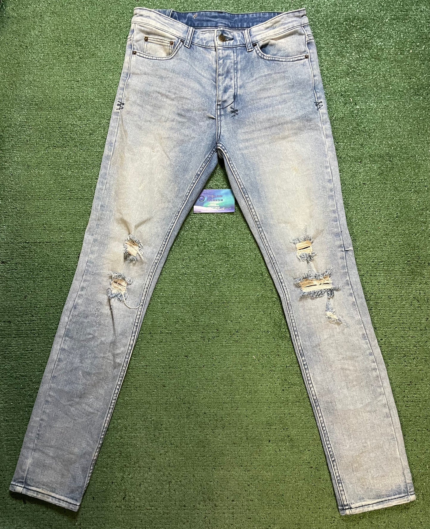 Ksubi chitch light wash jeans