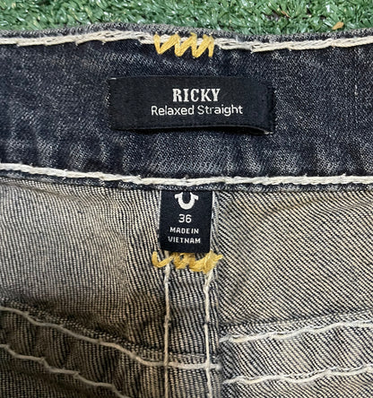 True Religion Ricky T dark wash jeans
