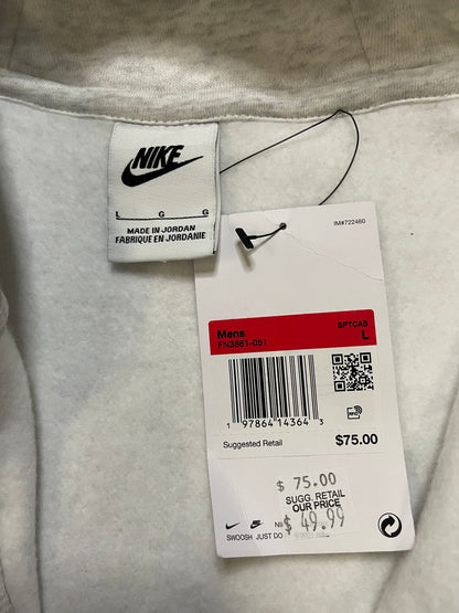 Nike  Club Full-Zip Fleece grey Hoodie