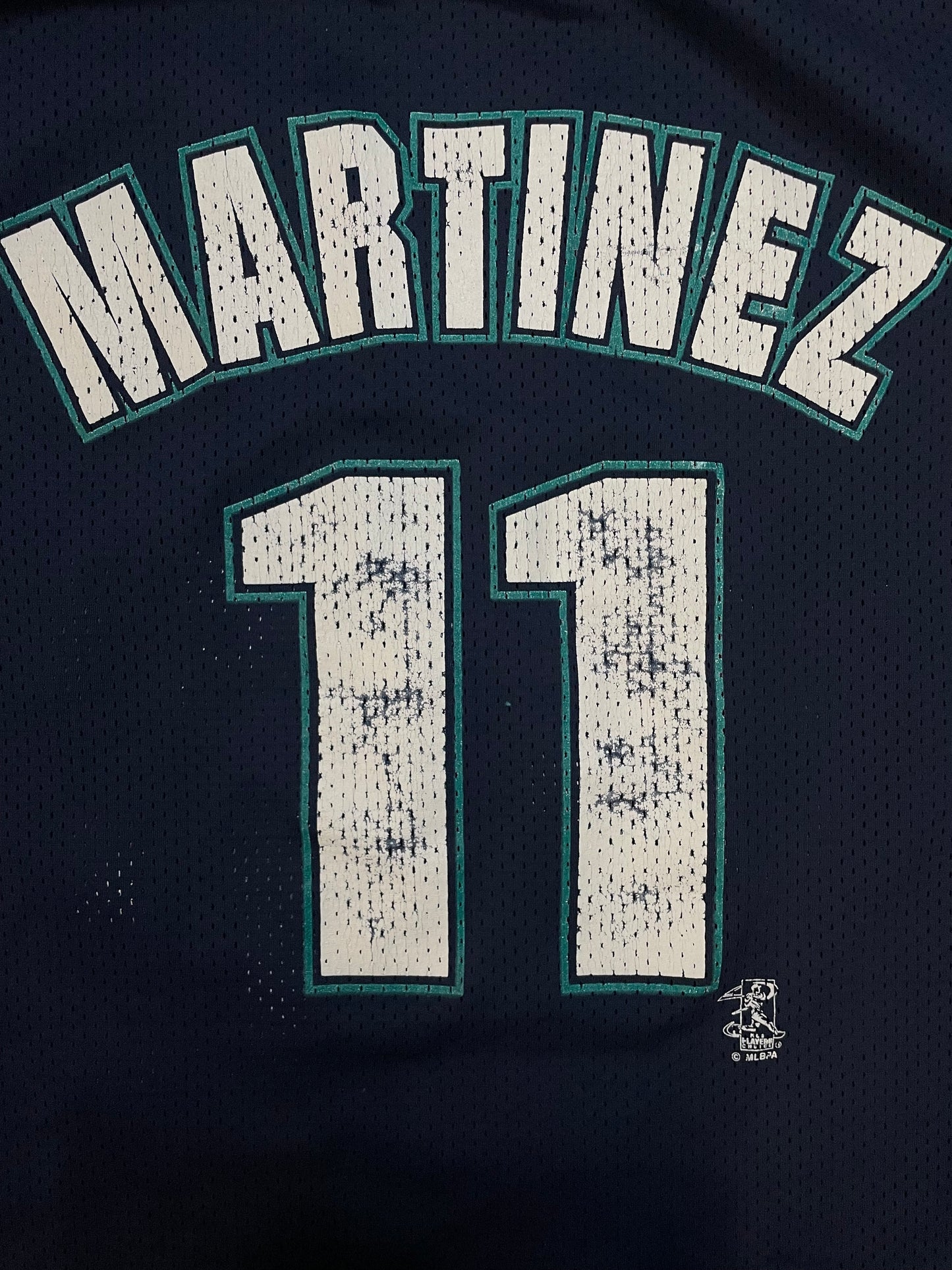 Vintage 2000s Seattle Mariners Edgar Martinez mesh jersey