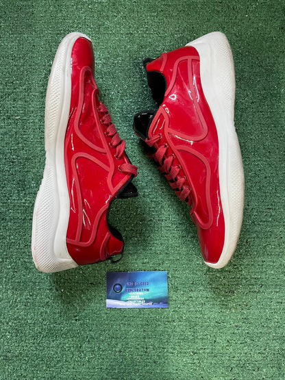 Prada America cup red size 10men/11.5women