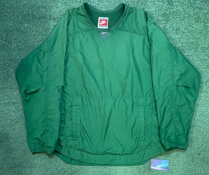 Vintage 1990s Nike green center swoosh crewneck