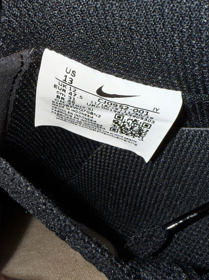 Nike Air Force 1 Black White 13 Men/14.5 Women “Preowned”