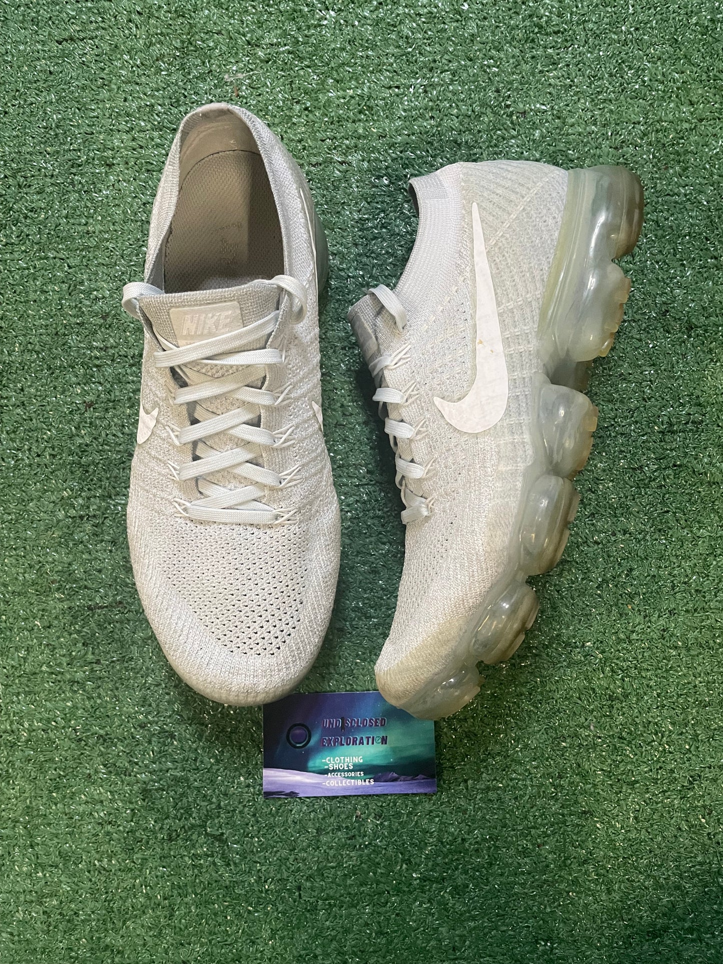 Nike vapormax pure platinum size 9men/10.5women