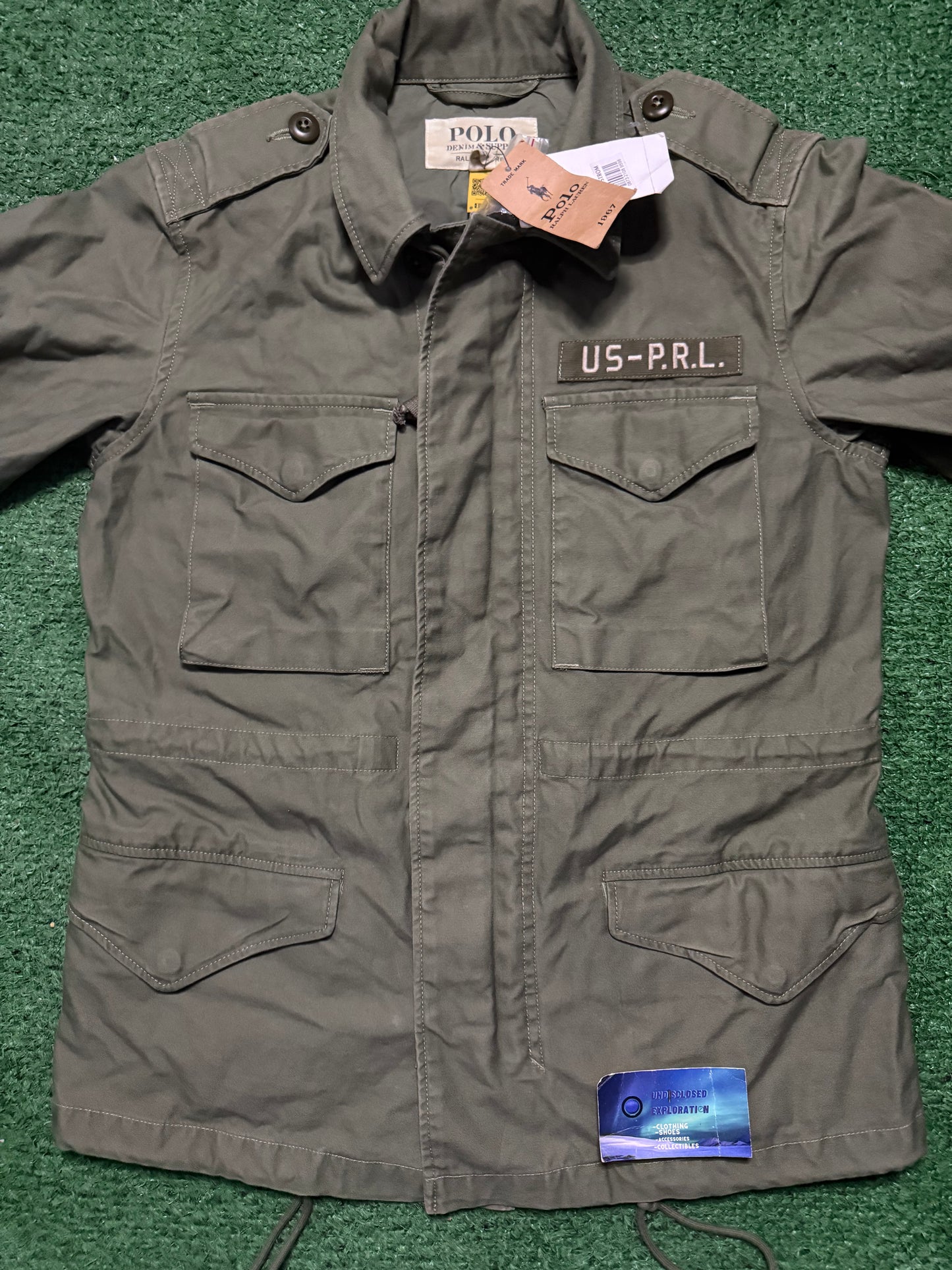 Polo Ralph Lauren Denim Supply Military Utility Jacket