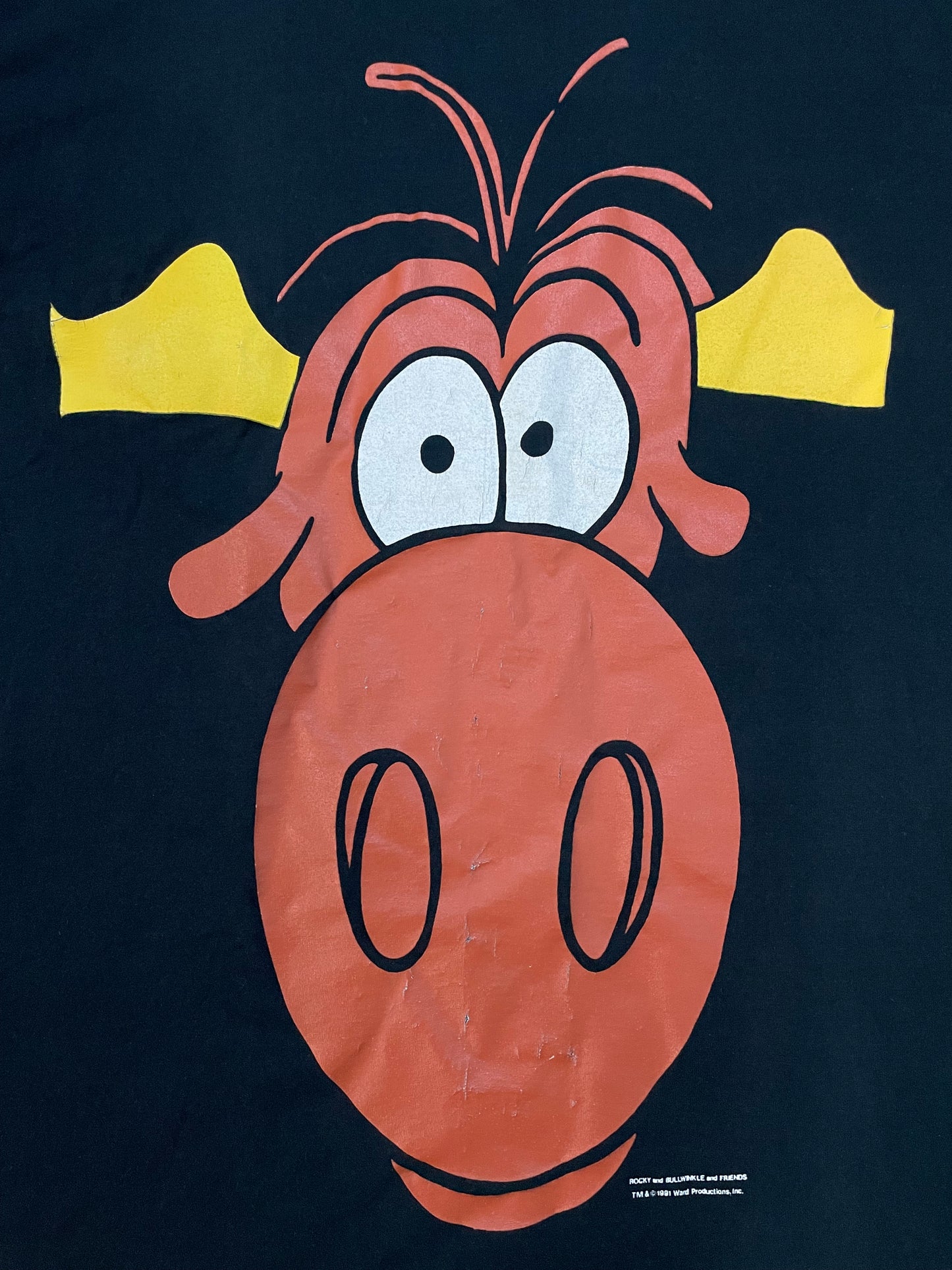Vintage 1990s Bullwinkle tee