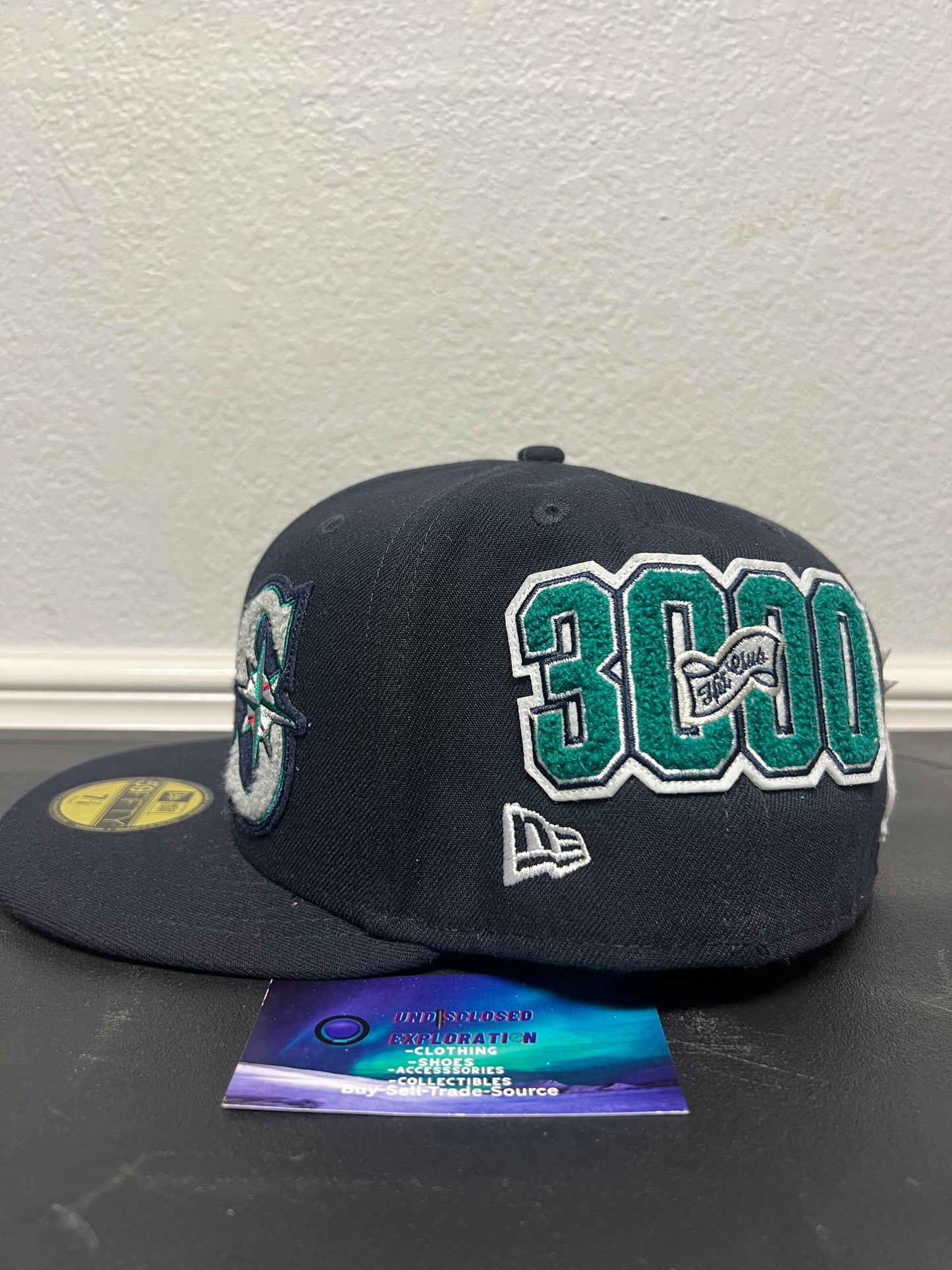 Seattle mariners ichiro hall of fame induction fitted hat
