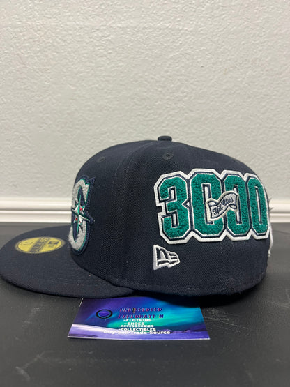 Seattle mariners ichiro hall of fame induction fitted hat