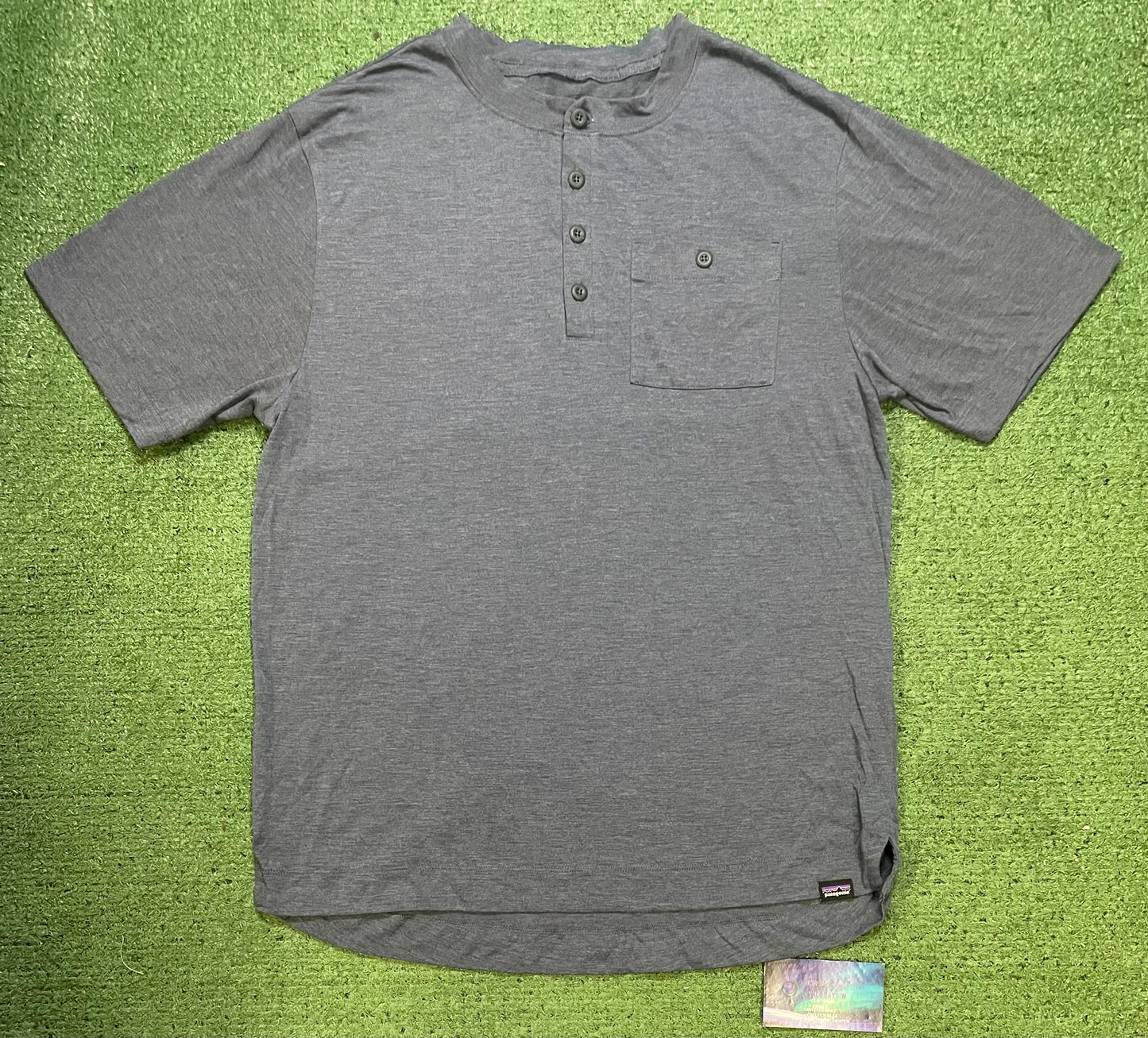 Patagonia grey capliene Henley