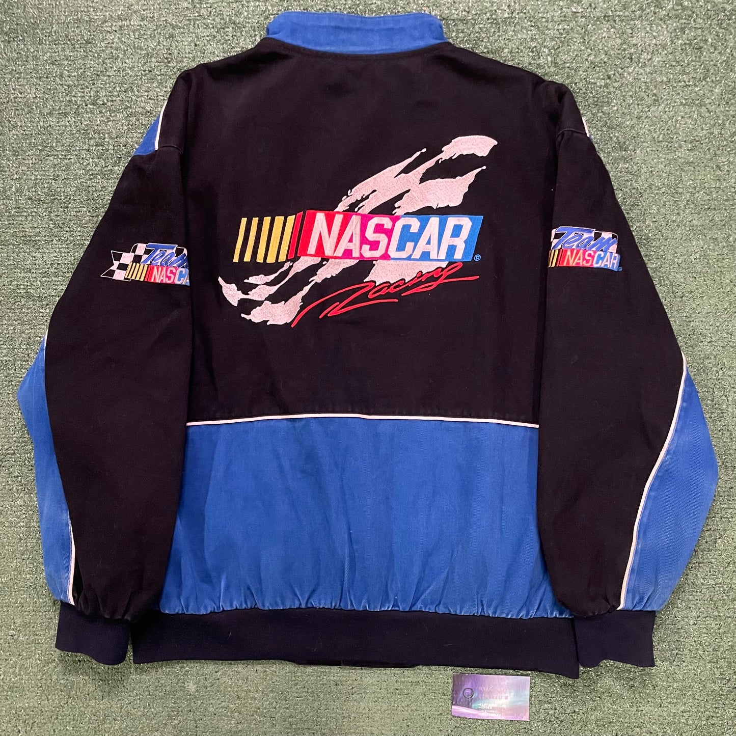 Vintage 1990s NASCAR racing  Jeff Hamilton jacket