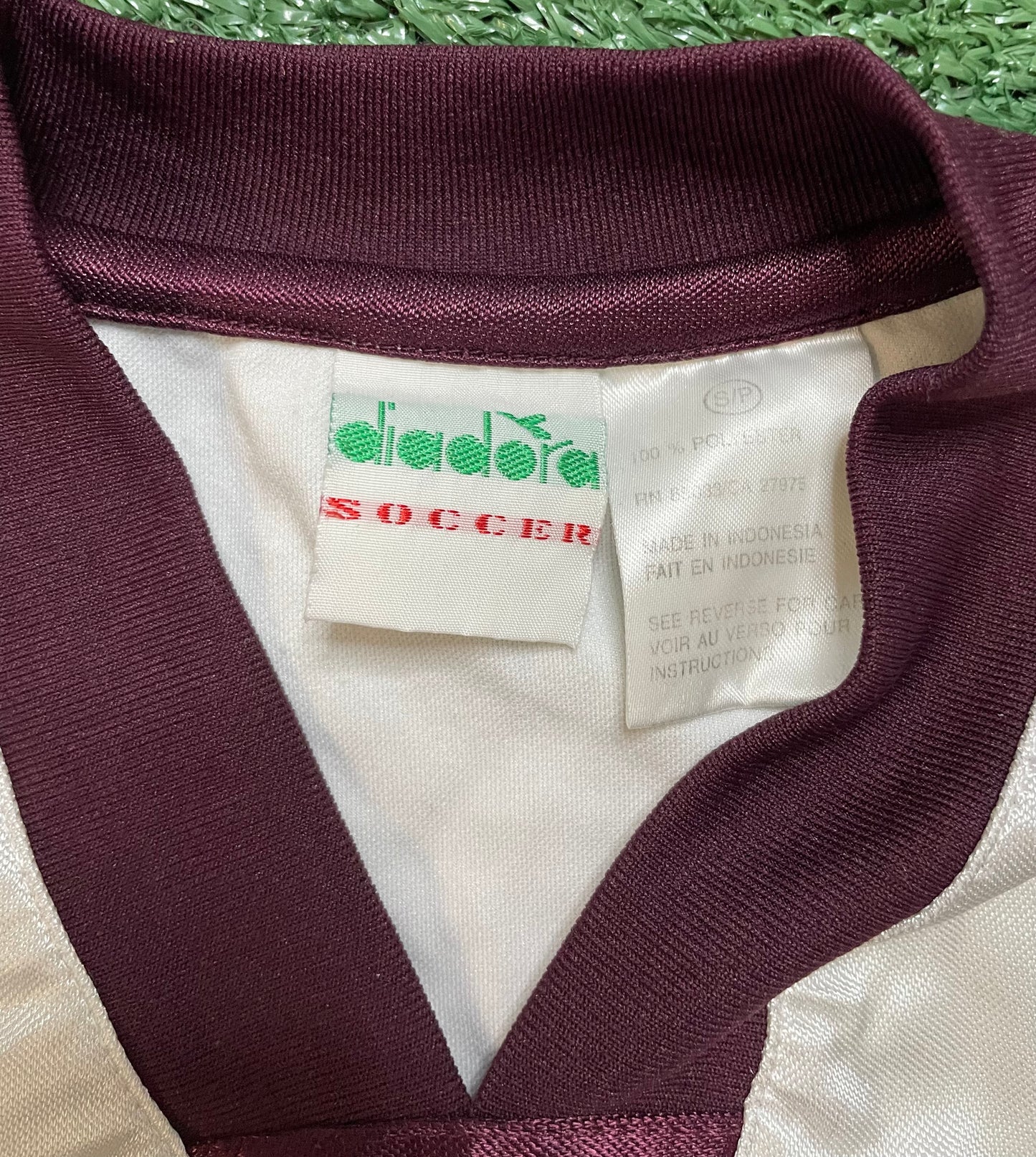 Vintage diadora soccer jersey