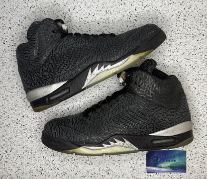 Jordan 5 3Lab5 Elephant Print 11 Men/12.5 Women “Preowned”