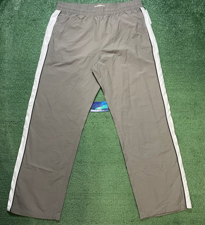 Pacsun grey & white striped sweatpants
