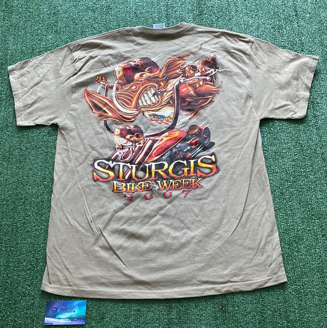 Vintage 2007 Sturgis Bike Week T-shirt