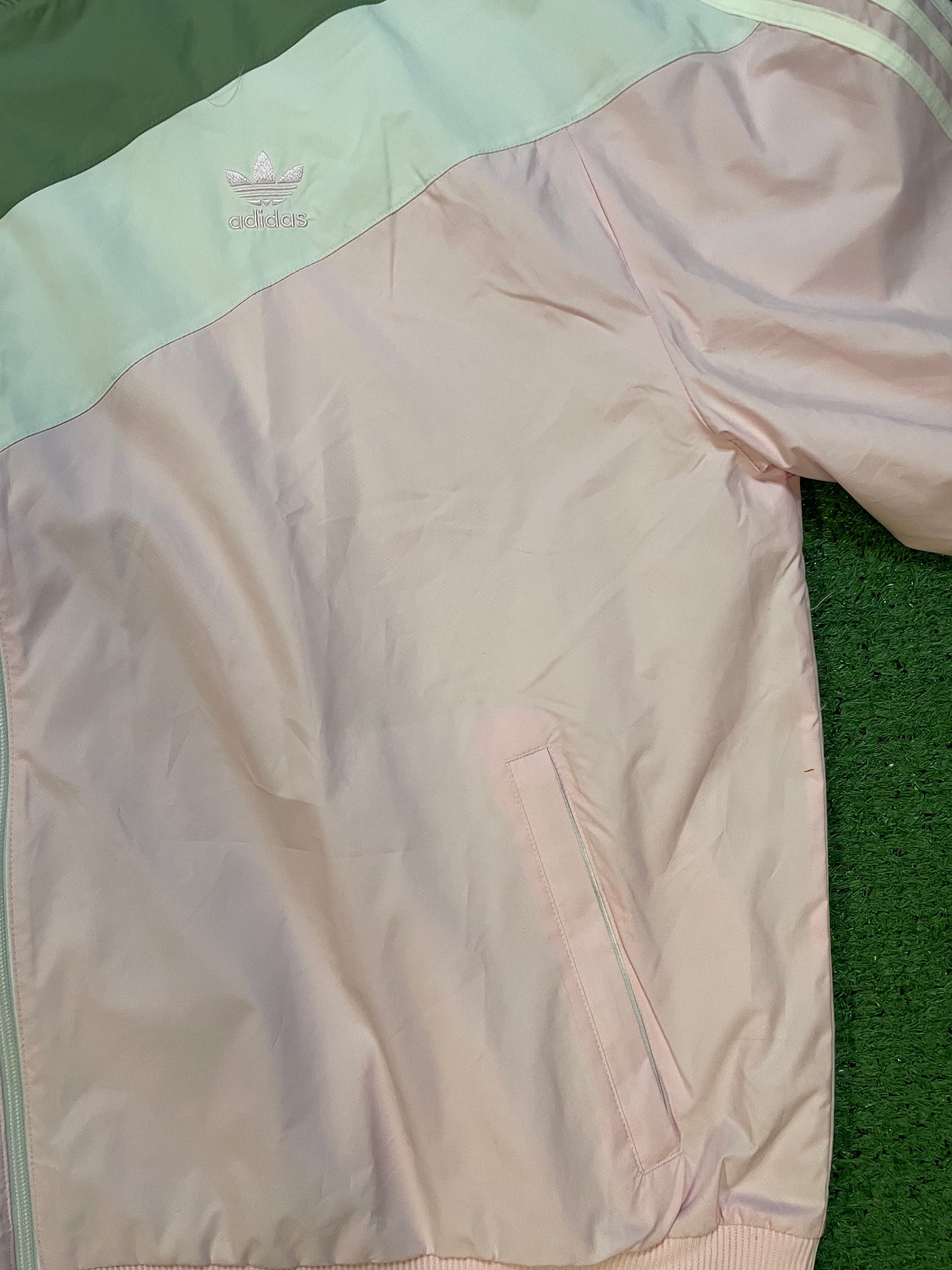 Adidas swirl woven track jacket