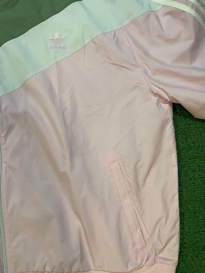 Adidas swirl woven track jacket