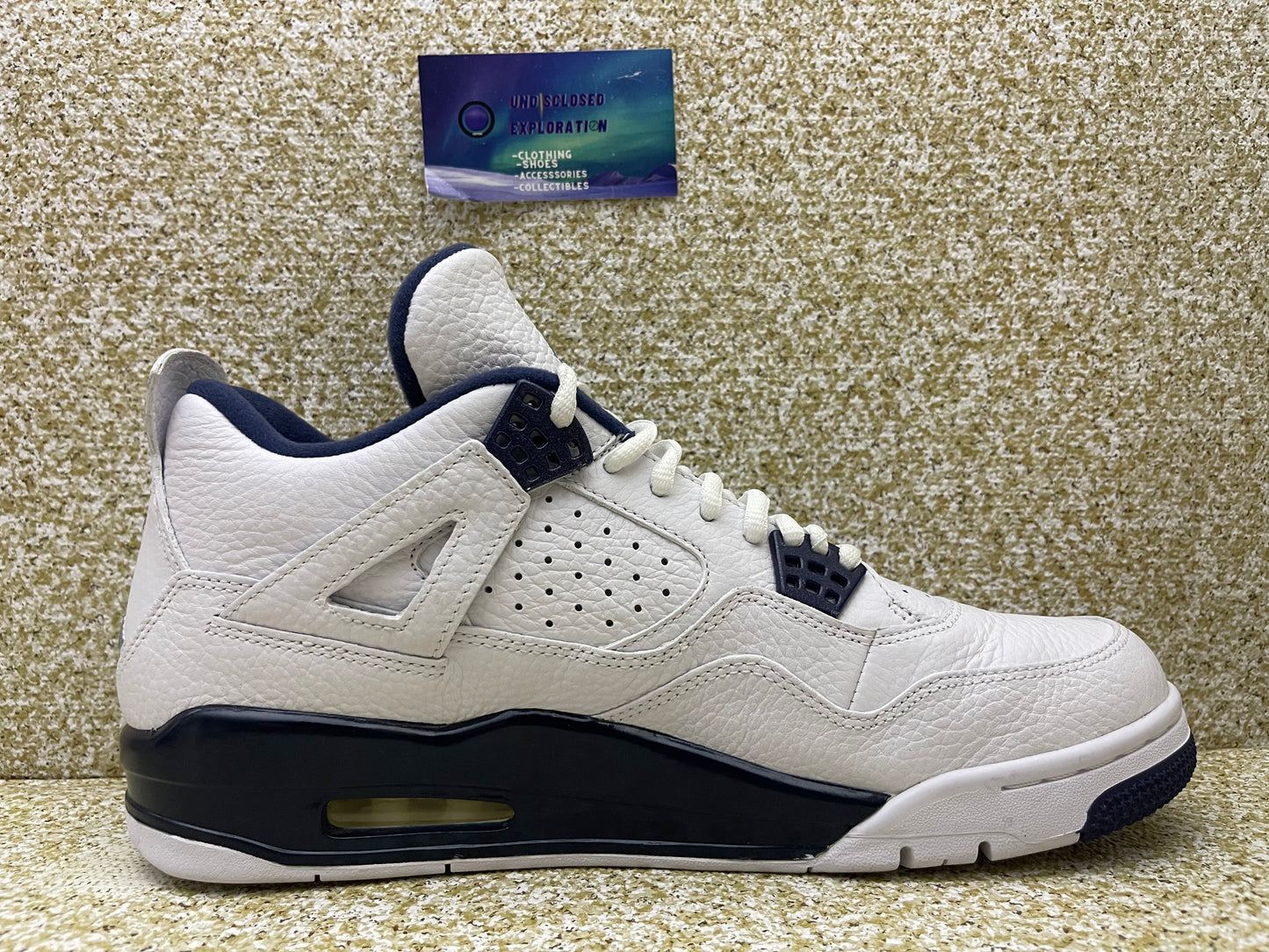 Jordan 4 Columbia 11 Men/12.5 Women “Preowned”