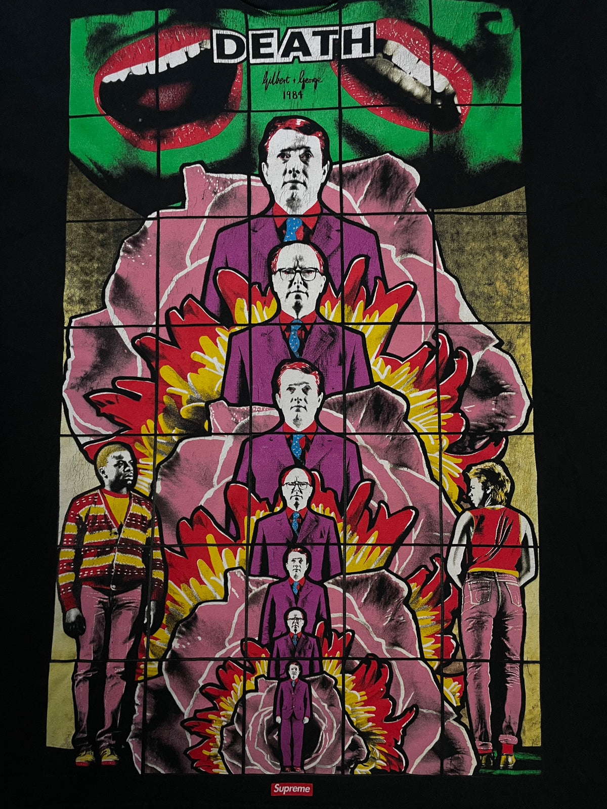 Supreme Gilbert & George Death tee