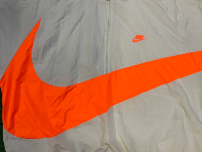 Nike big swoosh quarter zip up jacket