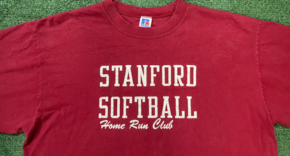 Vintage 1990s Stanford Softball tee
