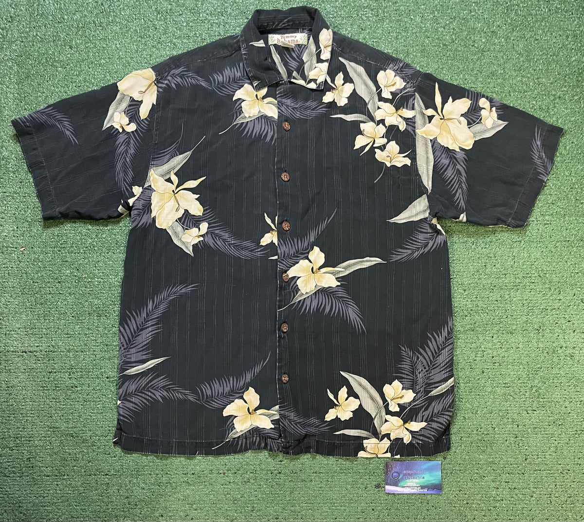Tommy Bahama silk floral button up