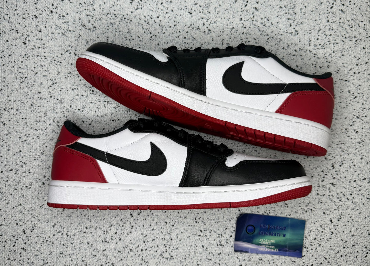 Jordan 1 Low Black Toe