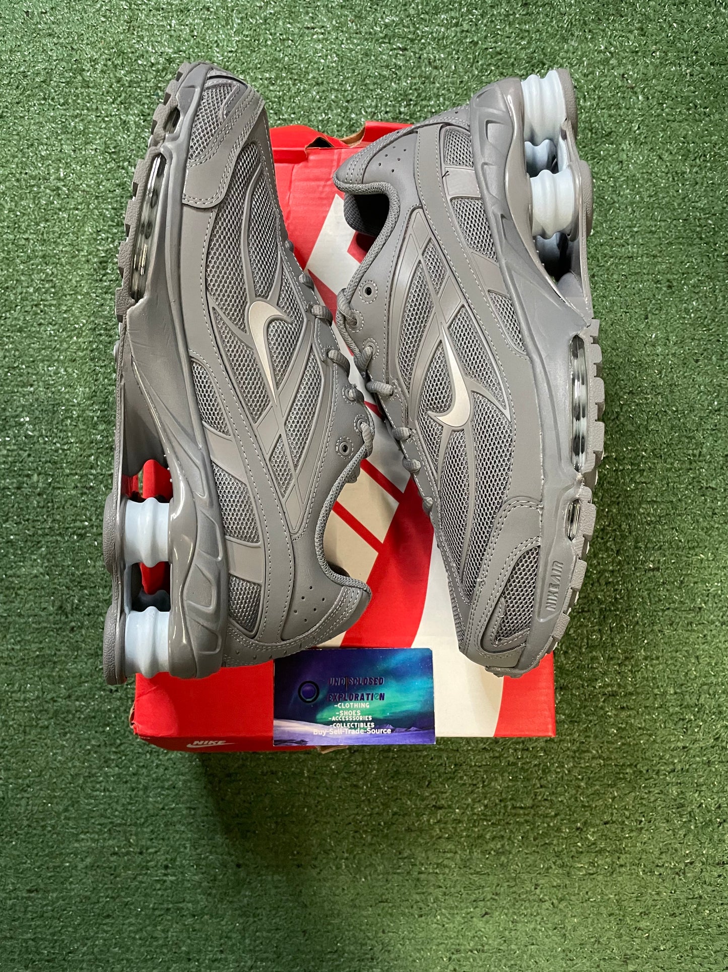 Nike Shox ride 2 cool grey Celestine blue