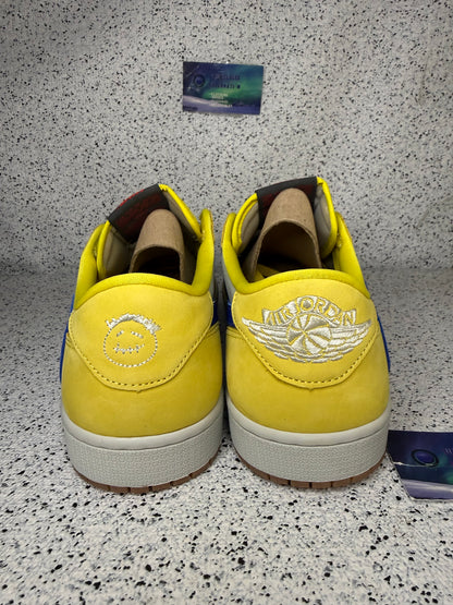 Jordan 1 Low Travis Scott Canary